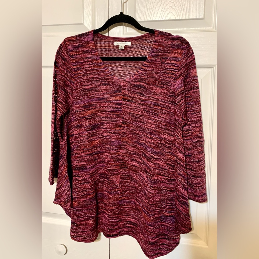 JohnPaulRichard Pink and Black Women's Top
